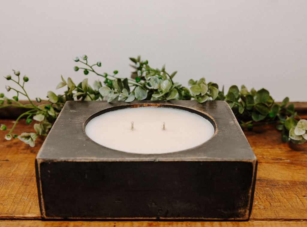 Double Wick Cheese Mold Candle | Farmhouse Candle Company