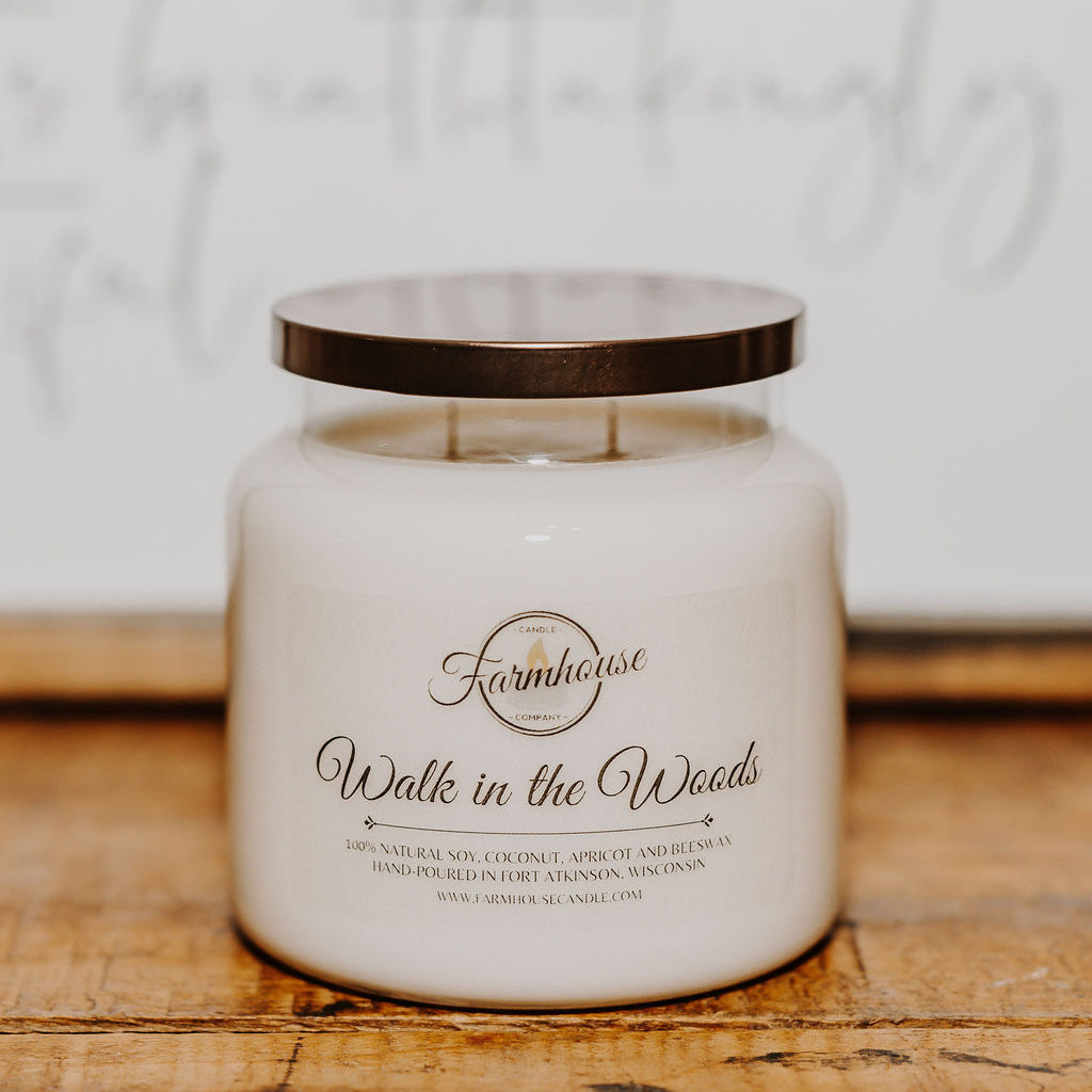 16 oz. Walk in the Woods Candle | FARMHOUSE CANDLE COMPANY