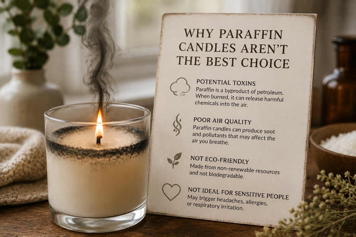 Why We Don't Use Paraffin Wax (And What We Use Instead)