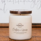 Christmas in Wisconsin hand-poured soy coconut beeswax candle | Farmhouse Candle Company | Wisconsin