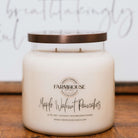 Maple Walnut Pancakes hand-poured soy, coconut and beeswax candle | Farmhouse Candle Company | Wisconsin