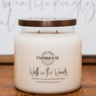 Walk in the Woods hand-poured soy, coconut and beeswax candle | Farmhouse Candle Company | Wisconsin