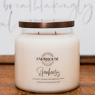 Speakeasy hand-poured soy, coconut and beeswax candle | Farmhouse Candle Company | Wisconsin