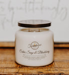 16 oz. Cedar, Sage & Blackberry | FARMHOUSE CANDLE COMPANY