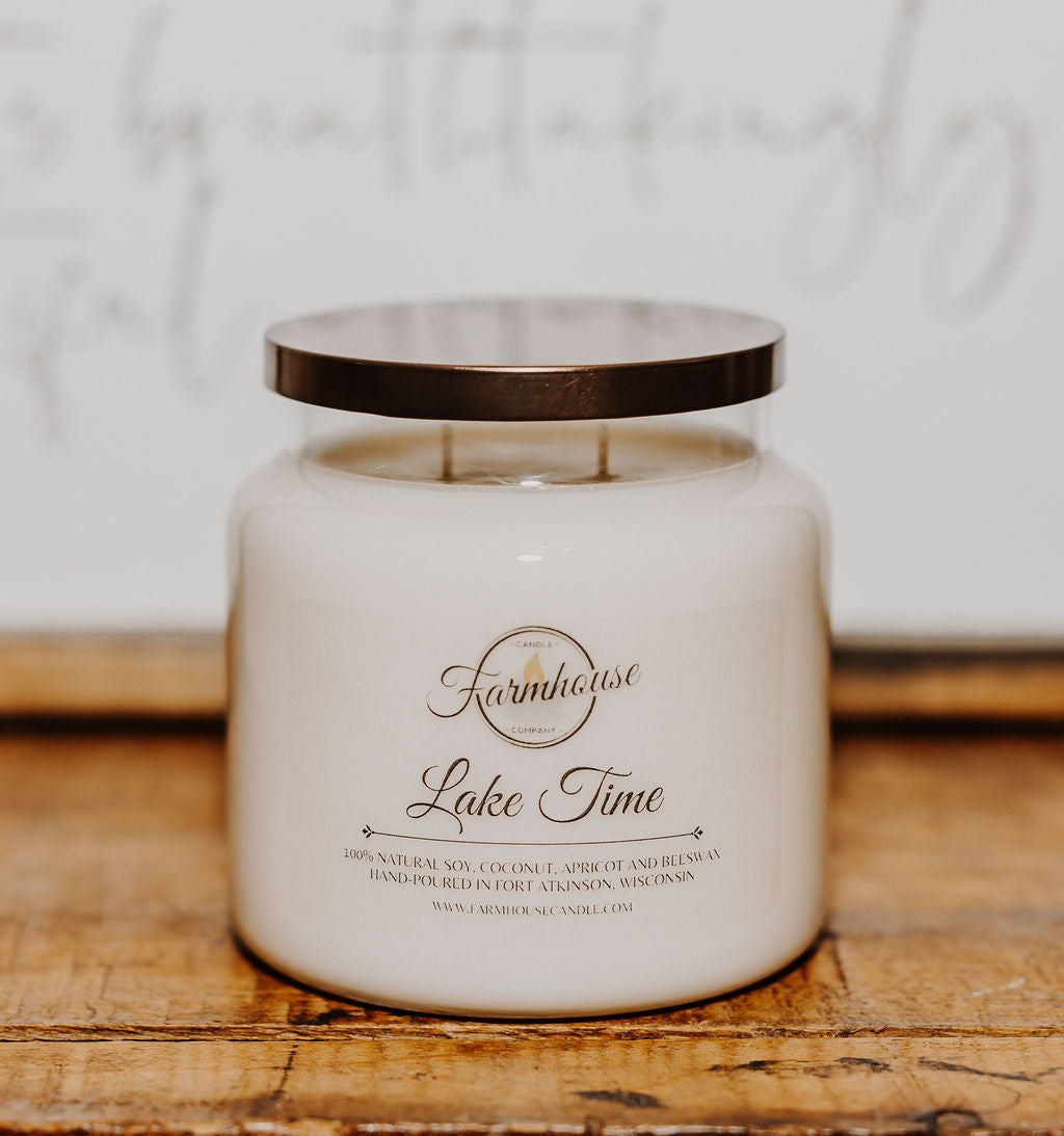 16 oz. Lake Time Candle | FARMHOUSE CANDLE COMPANY