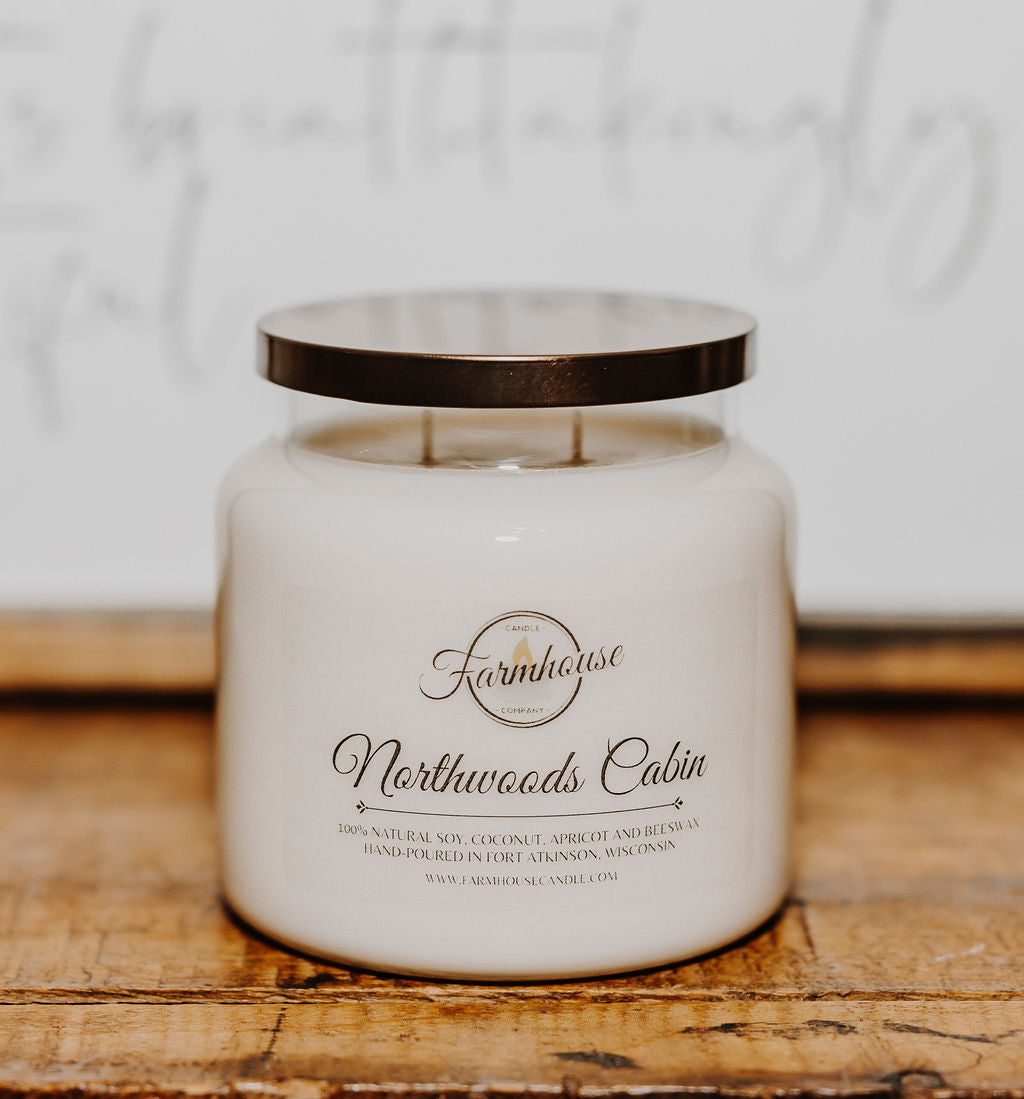 16 oz. Northwoods Cabin Candle | FARMHOUSE CANDLE COMPANY