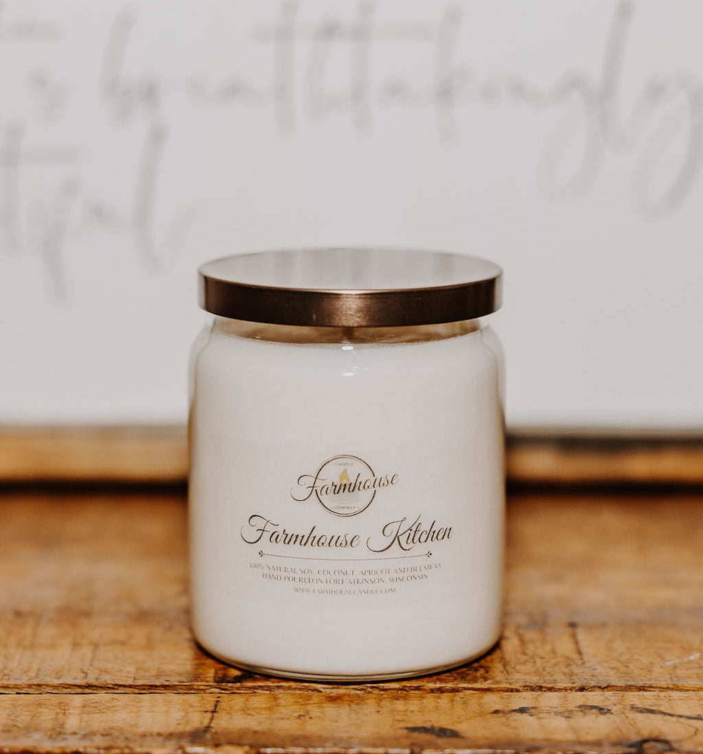 10 oz. Farmhouse Kitchen Candle | FARMHOUSE CANDLE COMPANY